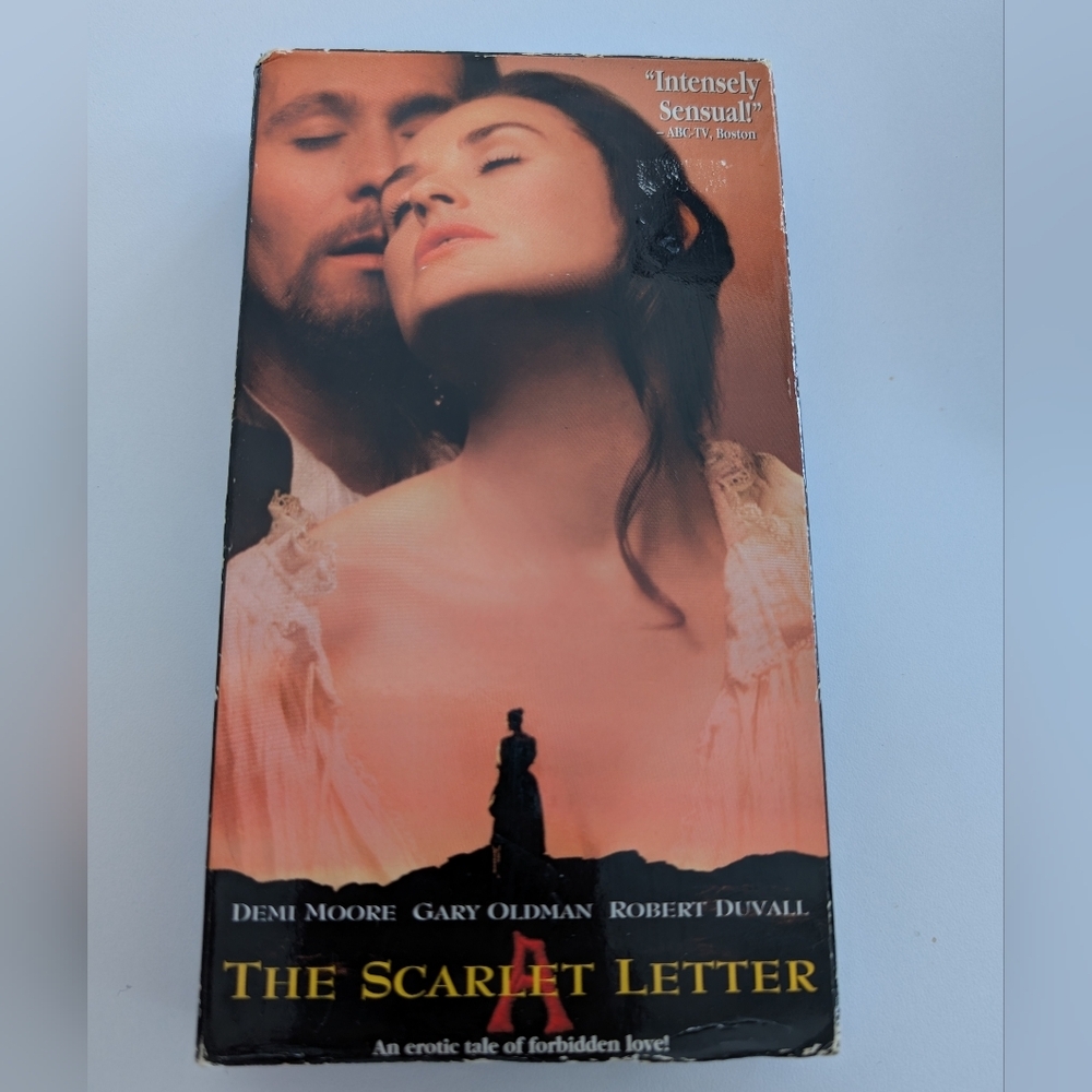 The Scarlet Letter VHS Tape
